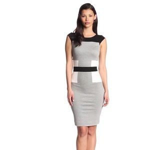 French Connection Manhattan Jersey Block Dress